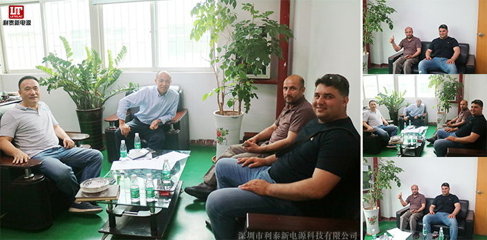 阿富汗（hàn）客戶到我司巡廠，對無觸點穩壓器產品的合作