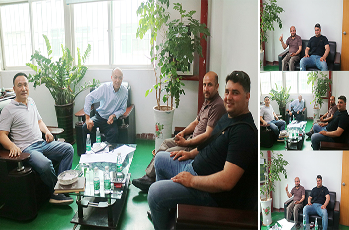 阿富汗客戶商（shāng）討合作事宜（yí）